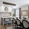 Ekena Millwork 3-Sided (U-beam) Riverwood Endurathane Faux Wood Ceiling Beam, Premium Mahogany, 8"W x 10"H  x 10'L BMRW3C0080X100X120ZM - alternate 9